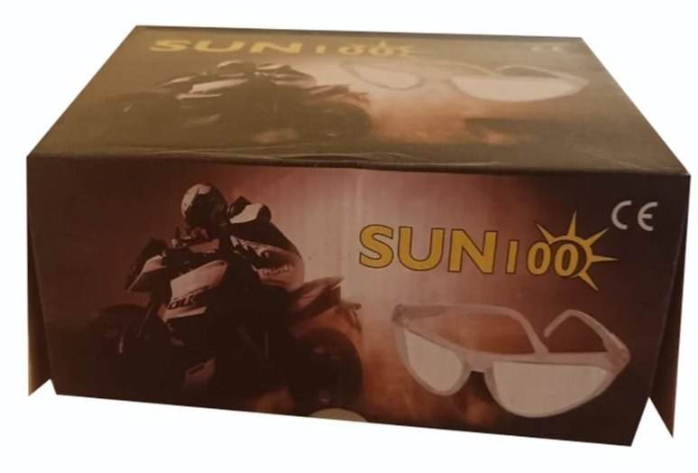 Sun100 Transparent Safety Goggles